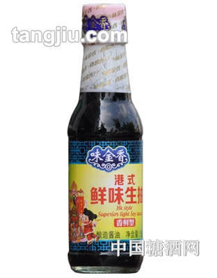 味金香鲜味生抽酱油(150mL)