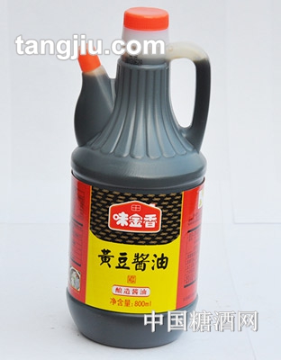 味金香黄豆酱油800ml