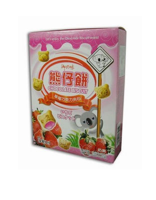 小熊饼(草莓巧克力夹心)