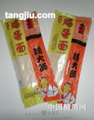 麦田村鸡蛋面200g