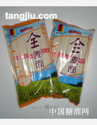 麦田村全麦面500g