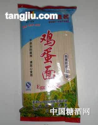 麦田村鸡蛋面900g