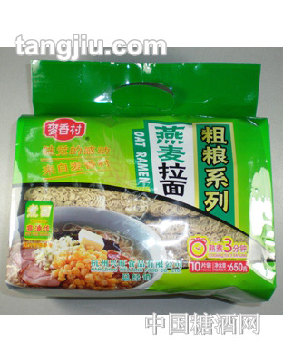 麦香村燕麦拉面650g