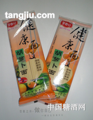 麦香村胡萝卜面320g