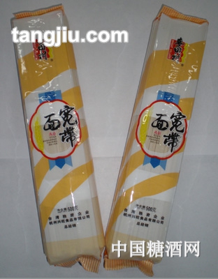 麦田村高筋宽带面500g