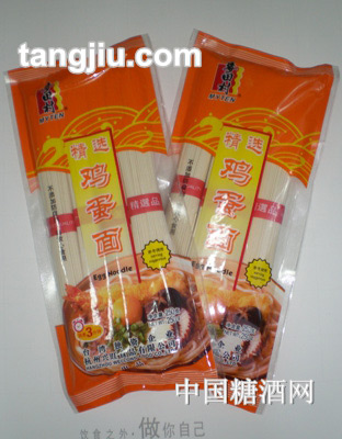 麦田村鸡蛋面250g