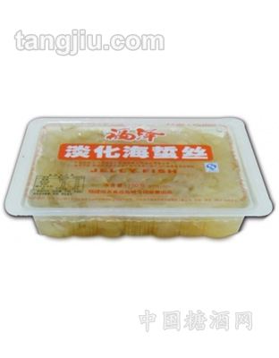 福泽淡化海蜇丝150克