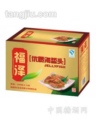 福泽优质海蜇头500g