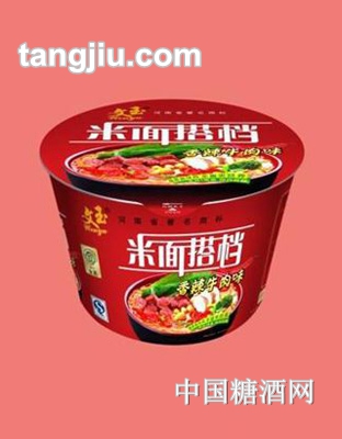 文玉米面搭档香辣牛肉味