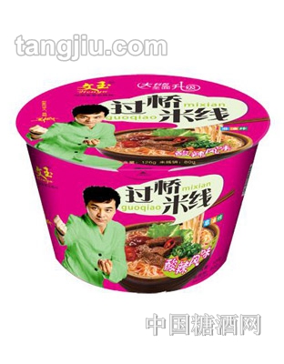 文玉过桥米线酸辣风味桶装