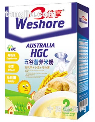 五谷营养米粉有机米+小麦+马铃薯2