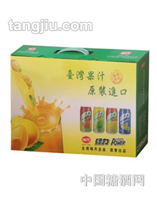 绿力果汁礼品盒490ml