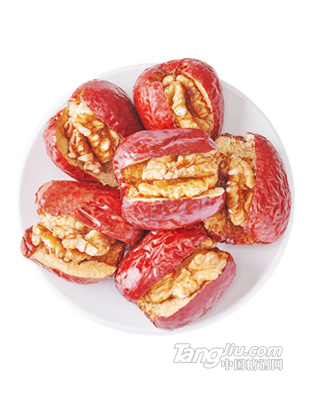 正泓红枣夹核桃仁200g