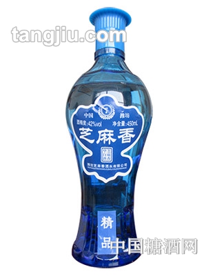 精品芝麻香酒蓝瓶