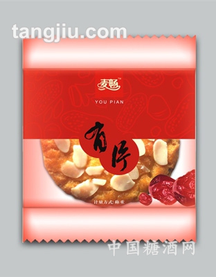 大红色有片酥袋装