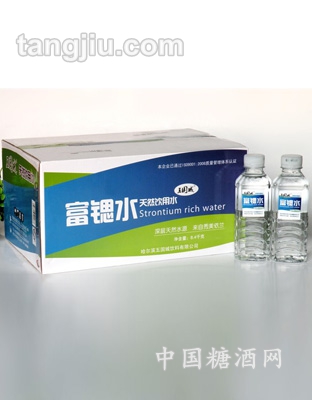 五国城牌富锶水350ml