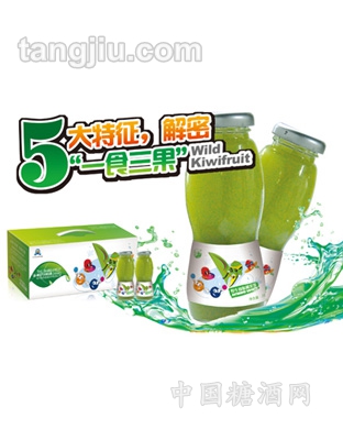 五国城猕猴桃果浆饮料210ml