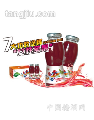 210ml五国城红豆果（蔓越莓）果浆饮料