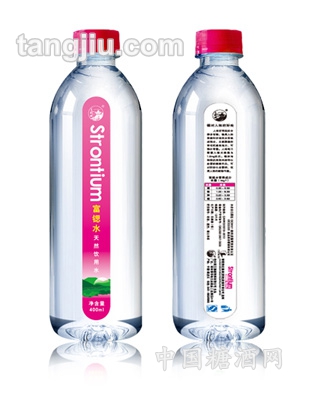 五国城牌富锶水400ml
