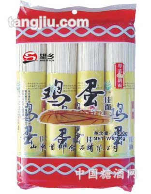 精品鸡蛋挂面1000g