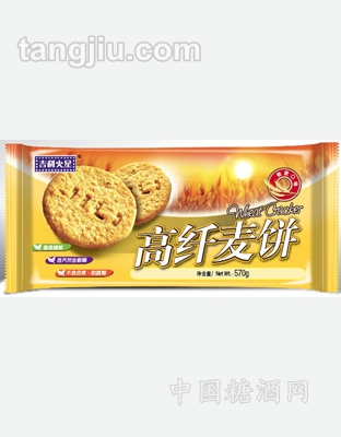 高纤麦饼香麦口味570g