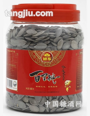 百里挑一桶装珍珠茶瓜子660g