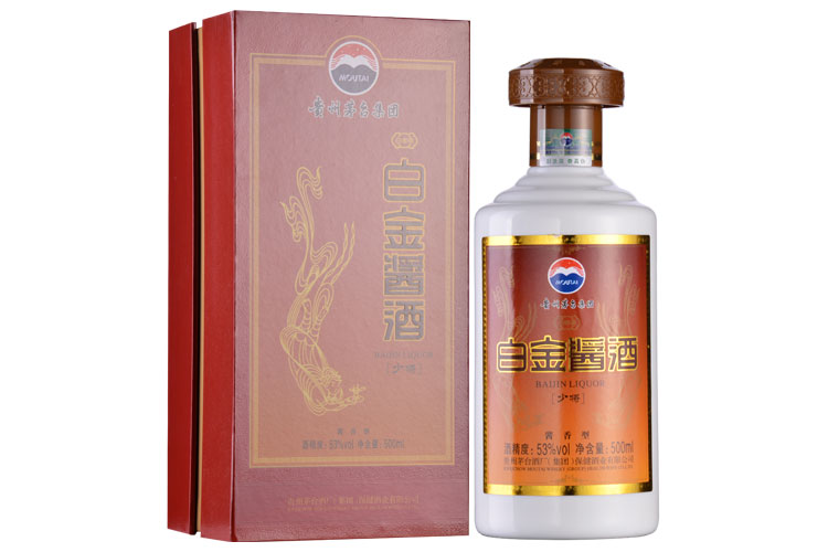53&#176;茅台集团白金酱酒（少将）500ml