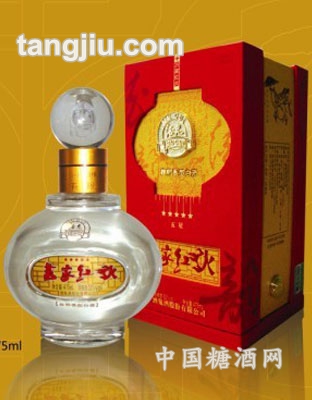 五星万家红火酒