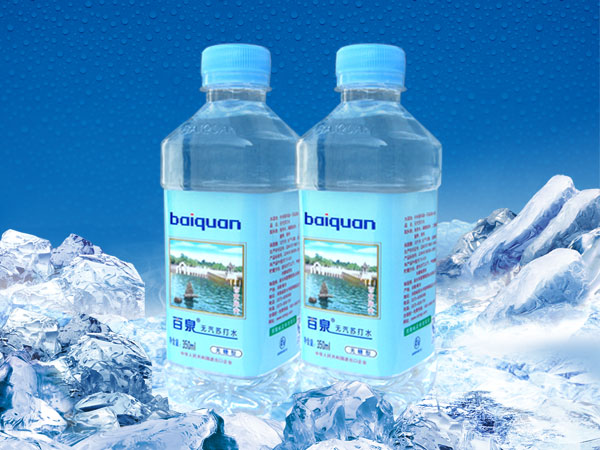 350ml百泉苏打水