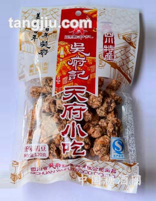 吴府记怪味胡豆120克