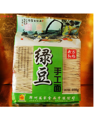 绿豆手工面400g