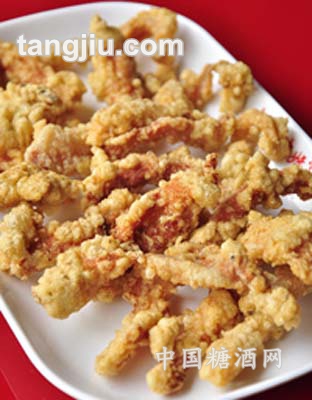 现炸酥肉