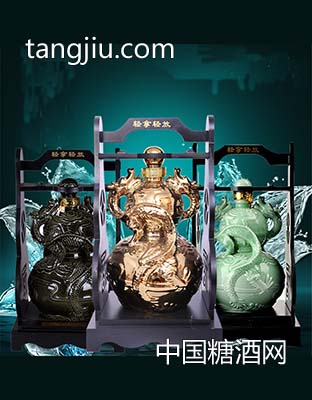 五粮坊坛子酒 双龙戏珠