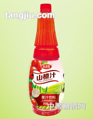 沃尔旺山楂汁果味饮料1.25L