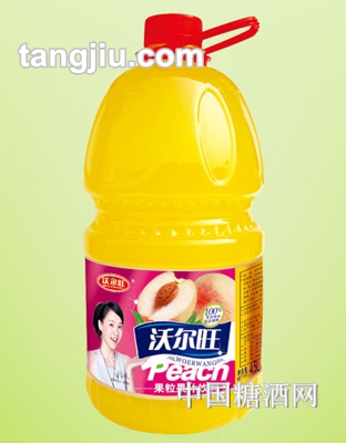 沃尔旺果粒蜜桃4.5L
