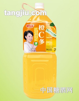 沃尔旺橙C多果汁饮料2L