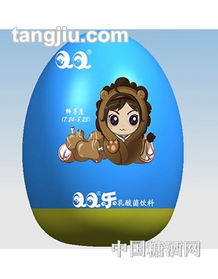QQ乐乳酸菌饮料狮子座