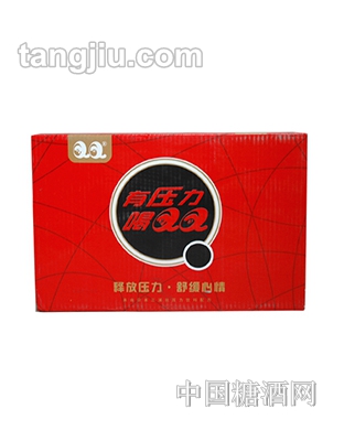 QQ抗压力饮料1x24瓶x310ml红礼盒