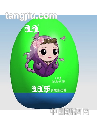 QQ乐乳酸菌饮料天蝎座
