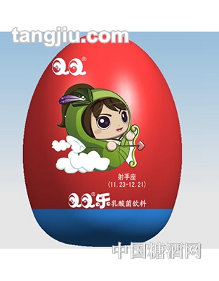 QQ乐乳酸菌饮料射手座
