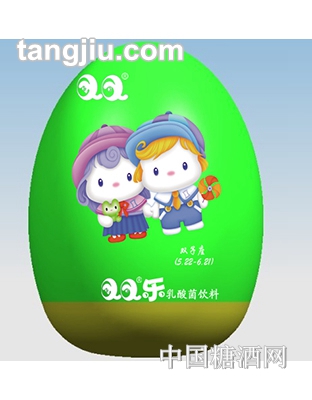 QQ乐乳酸菌饮料双子座