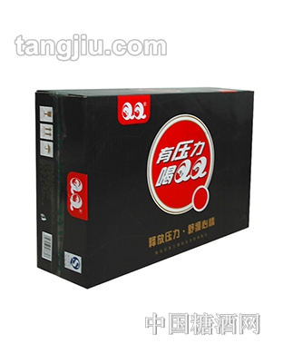 QQ抗压力饮料1x24瓶x310ml黑礼盒