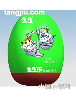 QQ乐乳酸菌饮料天秤座