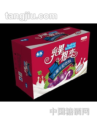 QQ乳果相恋饮料包装箱