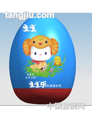 QQ乐乳酸菌饮料牡羊座