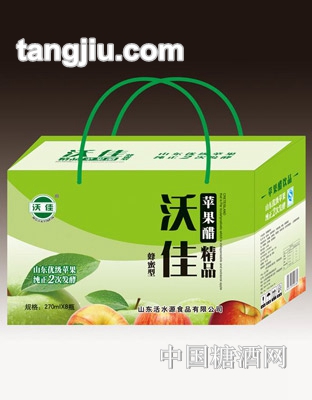 沃佳苹果醋饮料270mlx8瓶