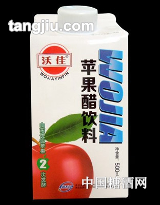 沃佳苹果醋饮料500ml盒