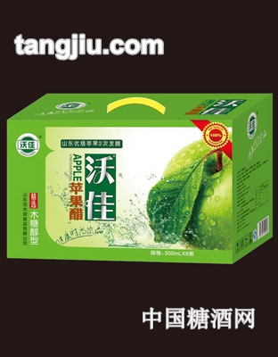 沃佳苹果醋饮料330mlx8瓶