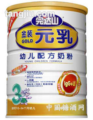 金装元乳幼儿配方奶粉(听)900g
