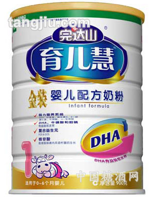 金装育儿慧配方奶粉(听)900g